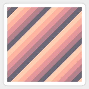 Striped - Rose Sticker